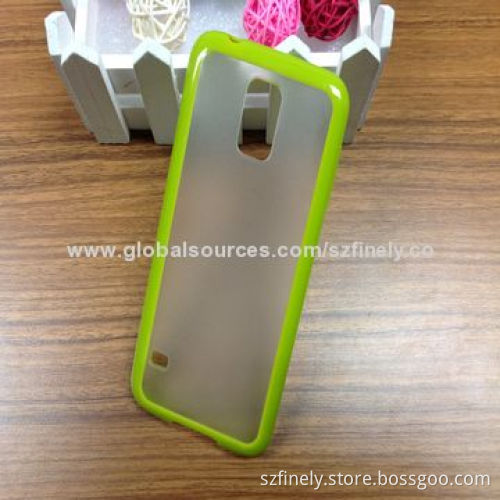 PC + TPU Cases for Samsung Galaxy S5， Matte PC case& Glossy TPU Case, Double Injection